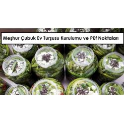 Doğal meşhur Çubuk ev turşusu kurulumu